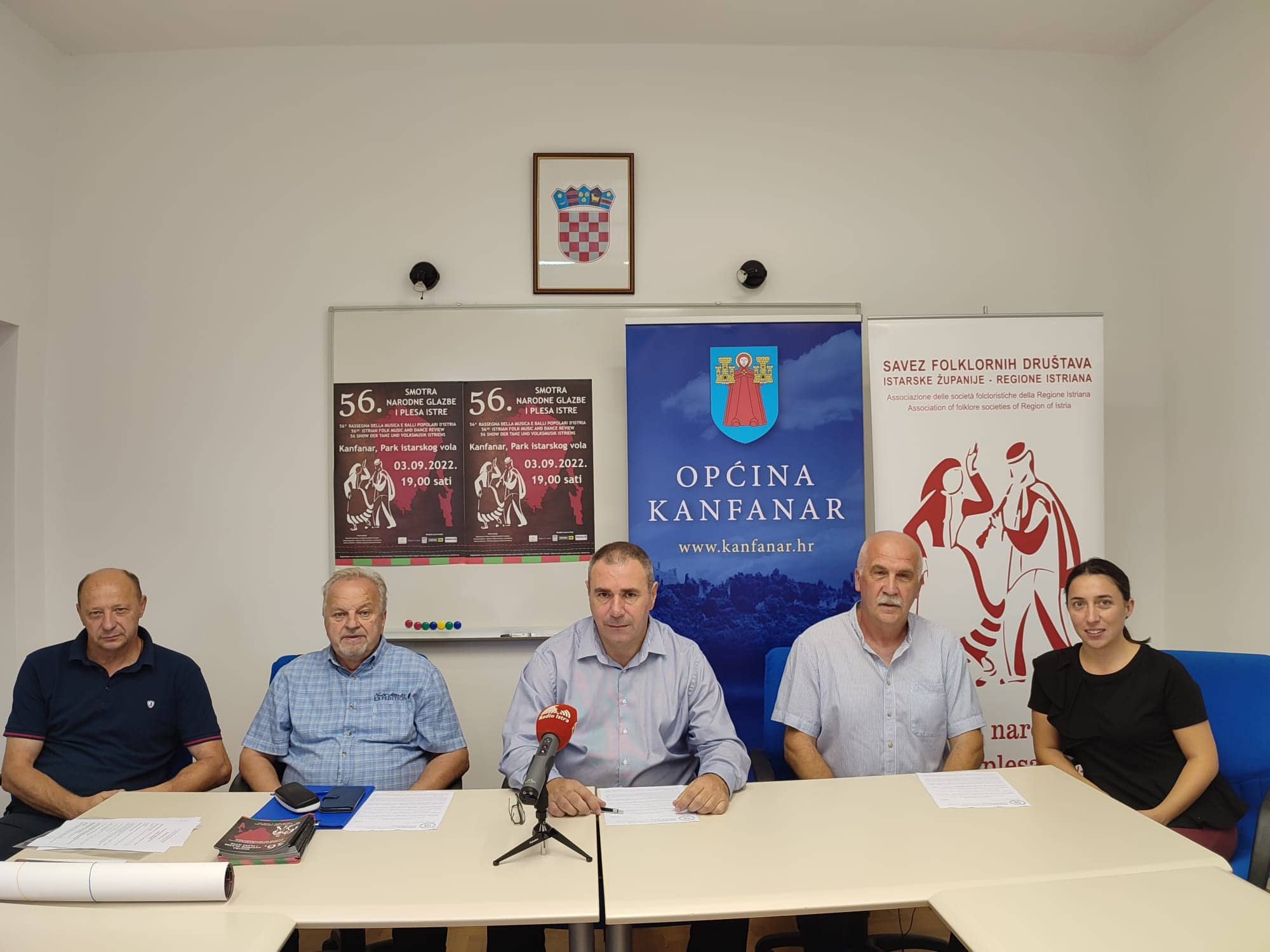 56. smotra narodne glazbe i plesa Istre ove subote u Kanfanaru